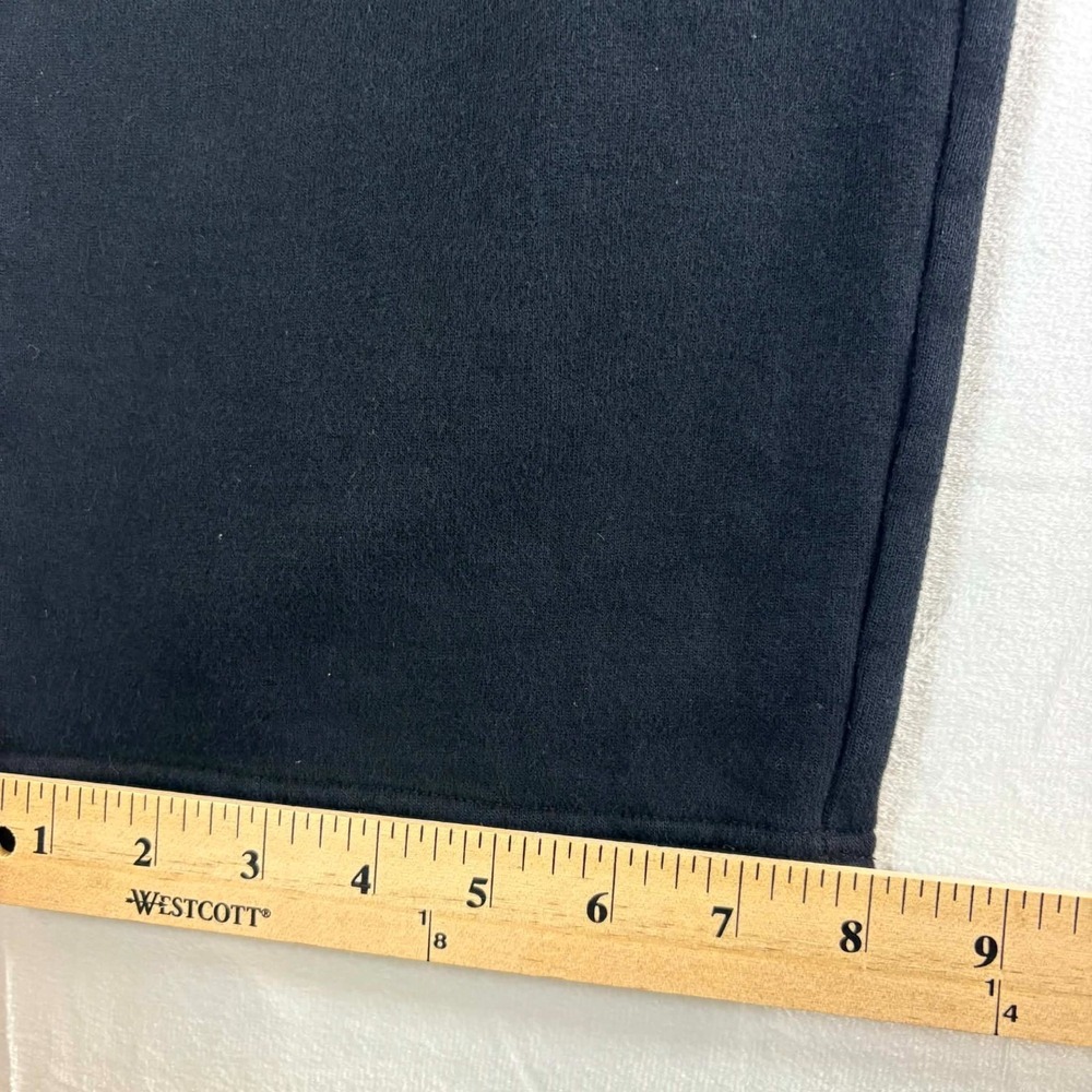 Aritzia TNA Sweatfleece Cozy Fleece Mega Cargo Sweatpants Small Black Joggers - Picture 4 of 7